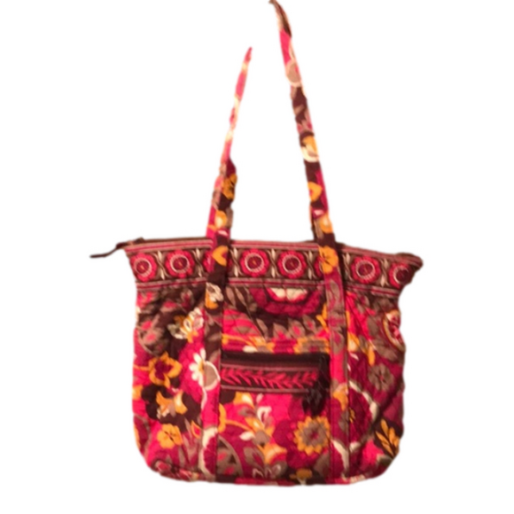 Vera Bradley zip tote - Picture 1 of 3